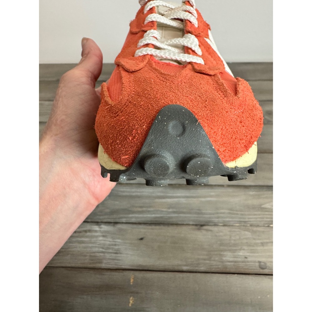 New Balance 327 Orange White Suede Sneakers U327WRC Mens 9 Womens 10.5 - Picture 11 of 15